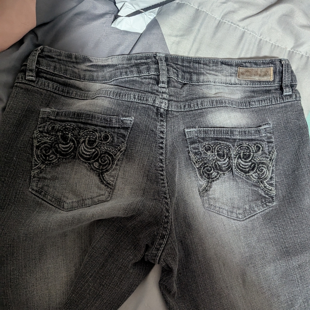 Grey SouthPole Bootcut Jeans
